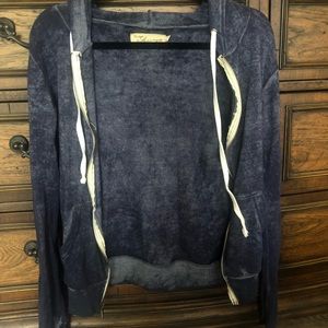 Vintage Havana navy zip-up